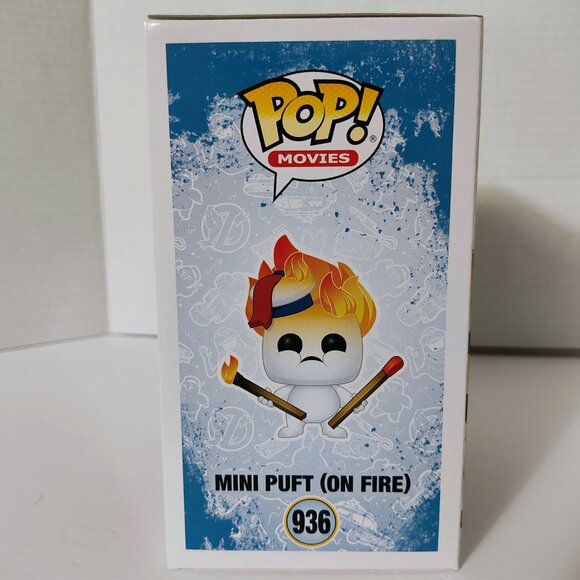 Pop! Movies - Ghostbusters Afterlife - Mini Puft on Fire #936 - Picture 4 of 6